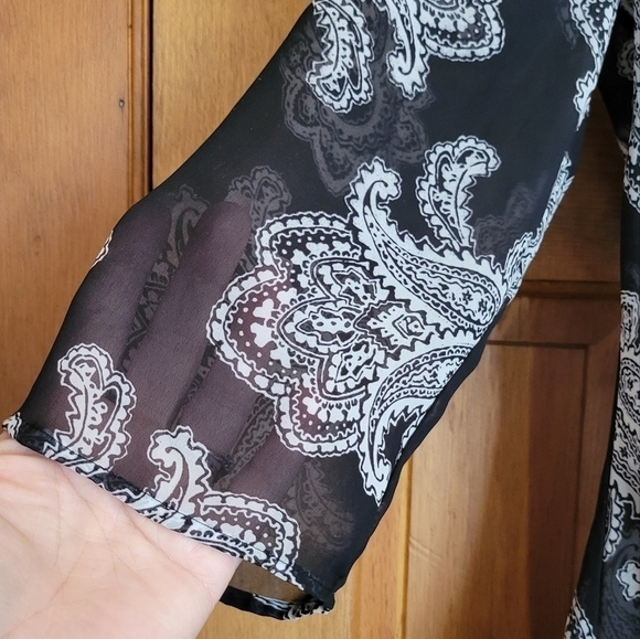 Style & Co Embellished Sheer Tunic - Picture 5 of 8